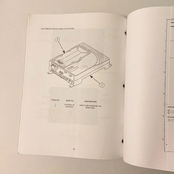 Vintage Sega World Series 99 Owners Manual Namoi Kit Version Arcade  Game Manual - Picture 7 of 10